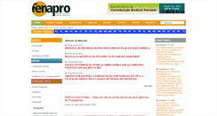 Desktop Screenshot of fenapro.org.br